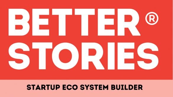 Banner including Betterstories logo