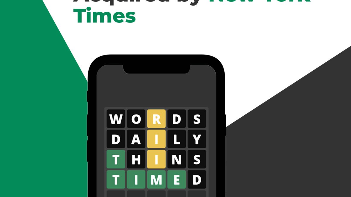 Wordle Has Been Acquired by New York Times